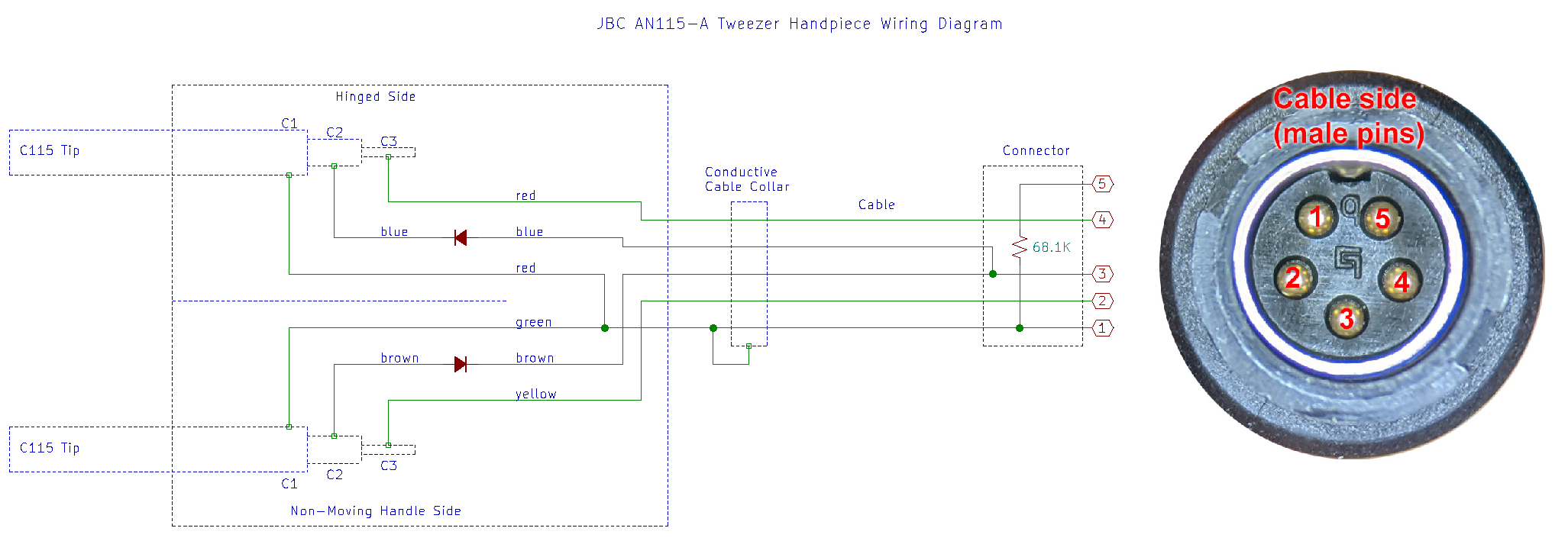 JBC AN115-A Tweezers Wiring Diagram.png